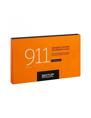 Biotop 911 - Quinoa Repair Oil Treatment Ampoules - 6x11ml