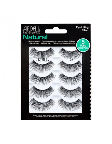 Ardell Natural - No.105 Black - 5 Pack