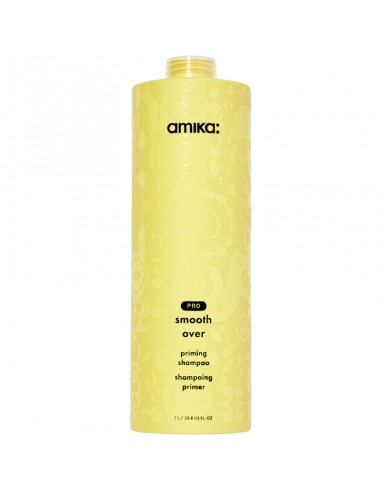 amika - Smooth Over Priming Shampoo - 1000ml