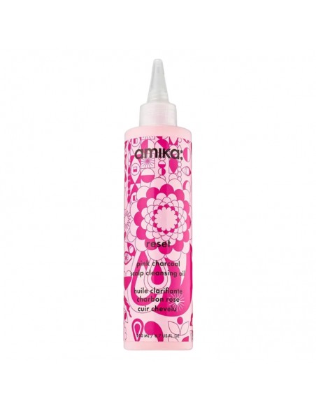 amika - Reset Pink Charcoal Scalp Cleansing Oil - 200ml