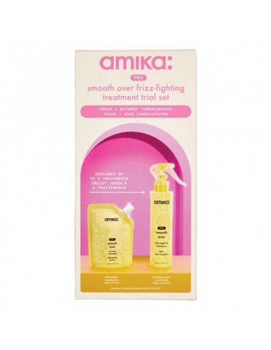 amika - Smooth Over Pro - Frizz-Fighting Treatment Trial Set