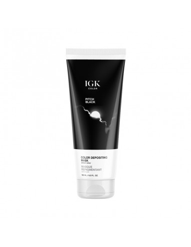 IGK - Color Depositing Mask - Pitch Black - 180ml