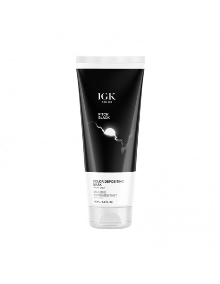 IGK - Color Depositing Mask - Pitch Black - 180ml