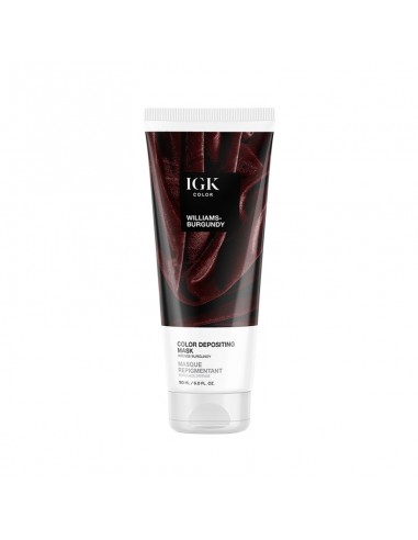 IGK - Color Depositing Mask - Williams-Burgundy - 180ml