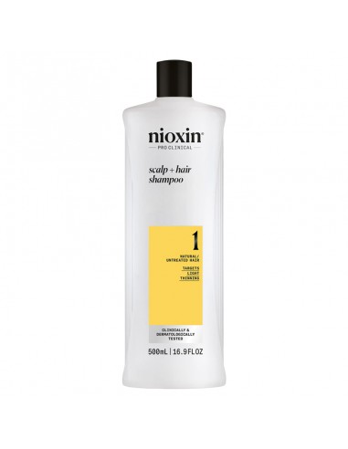 Nioxin System 1 Scalp + Hair Shampoo - 500ml