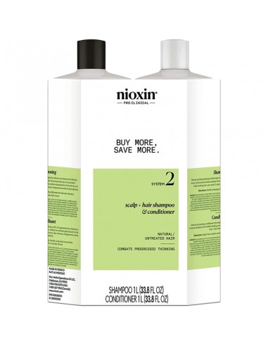 Nioxin - System 2 - Litre Duo