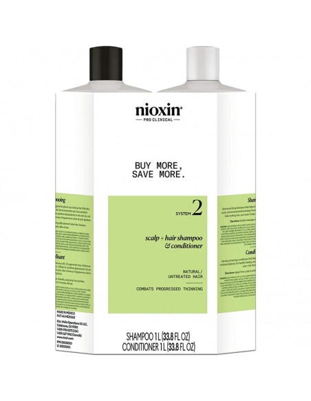 Nioxin - System 2 - Litre Duo