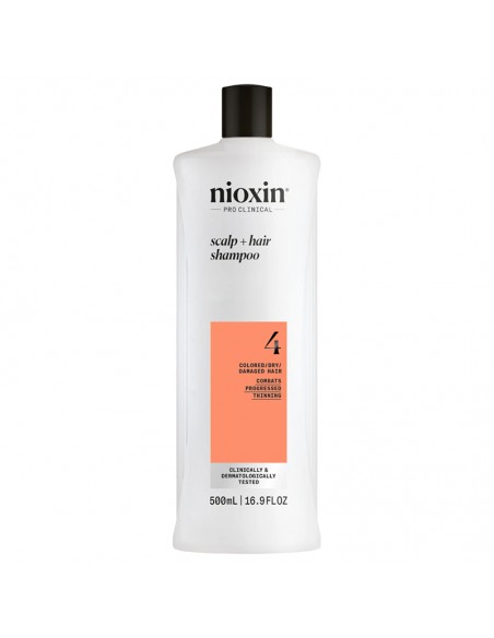 Nioxin - System 4 - Scalp + Hair Shampoo - 500ml