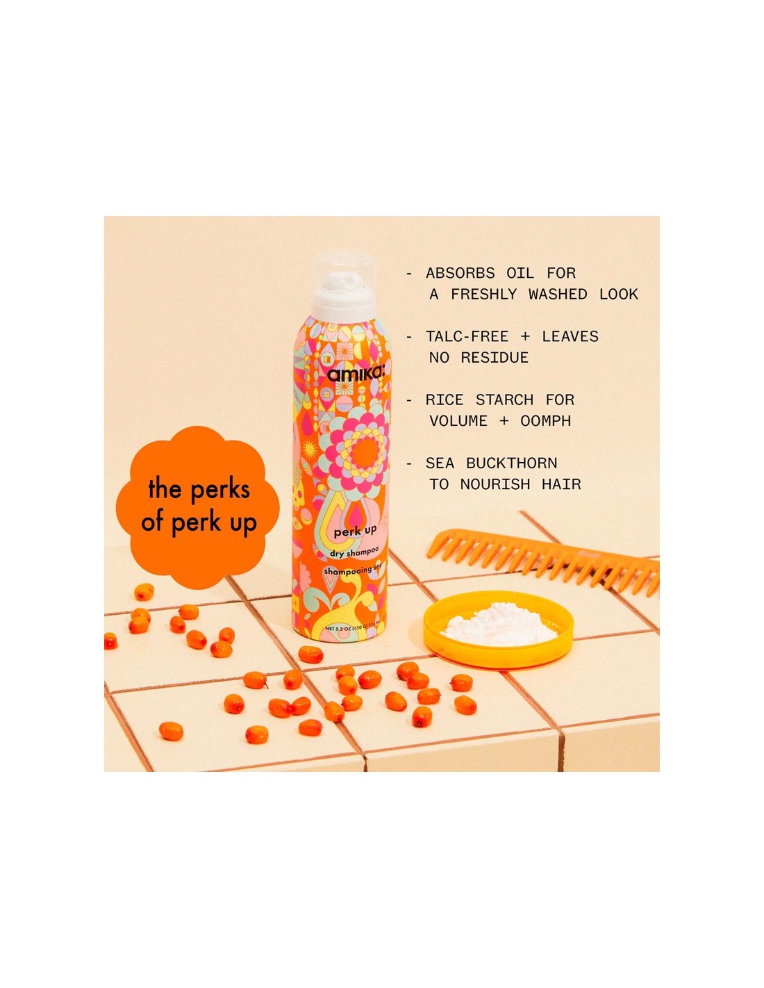 amika - Perk Up - Dry Shampoo - 35ml amika - Perk Up - Dry Shampoo - 35ml