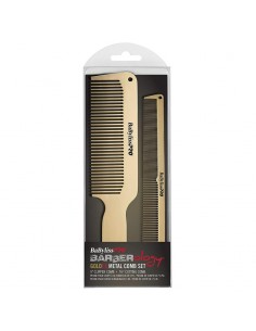 BabylissPRO GoldFX Metal Comb Duo