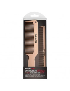 BabylissPRO RoseFX Metal Comb Duo