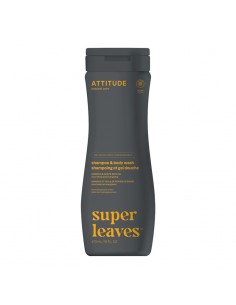 Attitude - Super Leaves - 2-In-1 Shampoo and Body Wash Sport - 473ml