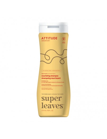 Attitude - Super Leaves - Nourishing Shampoo For Curly Hair - 473ml