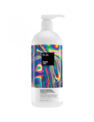 IGK - More Life - Color Extending Gloss Conditioner - 1000ml