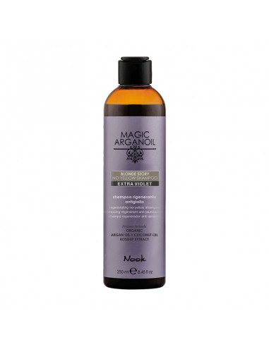 Nook - Magic ArganOil - Blonde Story No Yellow Shampoo - 250ml