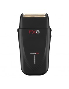 BaBylissPRO Shaver - FX3 High Speed Double Foil Shaver Black