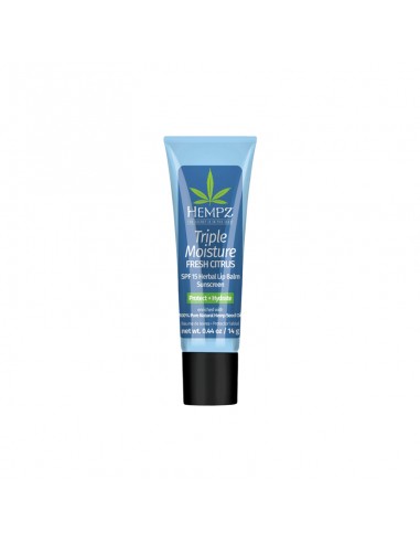 Hempz - Herbal Lip Balm - Triple Moisture Fresh Citrus SPF 15 - 14g
