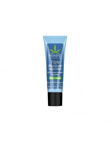 Hempz - Herbal Lip Balm - Triple Moisture Fresh Citrus SPF 15 - 14g