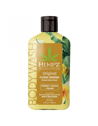Hempz - Herbal Body Wash - Original Floral Banana - 500ml