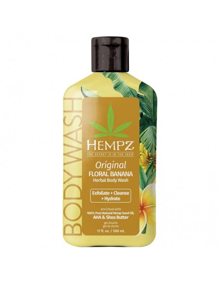 Hempz - Herbal Body Wash - Original Floral Banana - 500ml