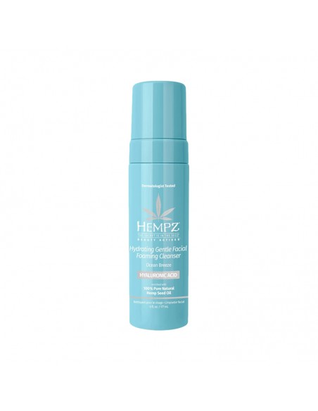 Hempz - Hydrating Gentle Facial Foaming Cleanser - Ocean Breeze - 177ml