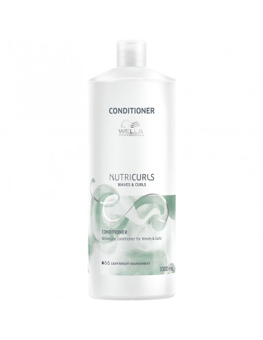 Wella - Nutricurls Detangling Conditioner Waves and Curls - 1000ml