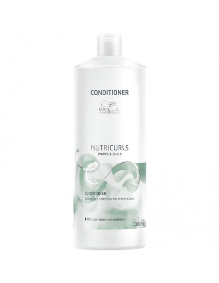 Wella - Nutricurls Detangling Conditioner Waves and Curls - 1000ml