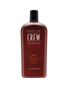 American Crew 3-IN-1 Shampoo - 1000ml
