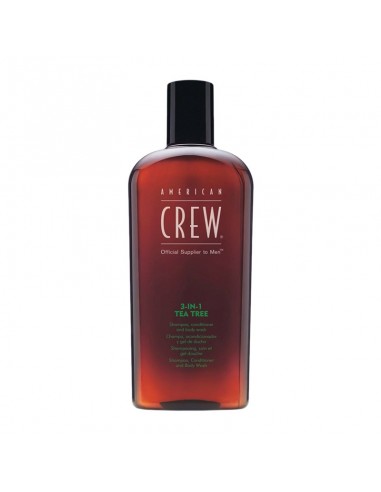American Crew 3-IN-1 Tea Tree Shampoo - 250ml