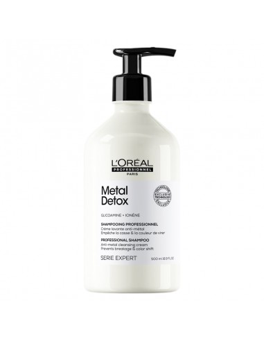 LOREAL - Metal Detox - Shampoo - 500ml LOREAL - Metal Detox - Shampoo - 500ml
