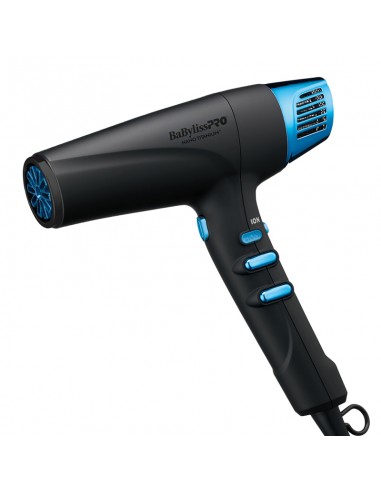 BaBylissPRO Hairdryer - Nano Titanium Dual Ionic High-Speed Hairdryer (Midnight Blue)