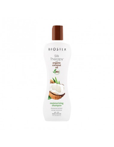 Biosilk - Silk Therapy - Coconut Oil Moisturizing Shampoo - 355ml