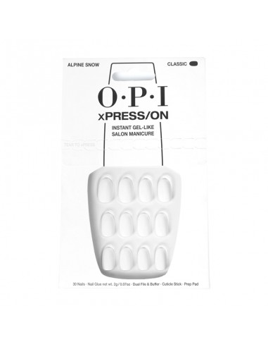 OPI XPRESS ON - Classic Round - Alpine Snow
