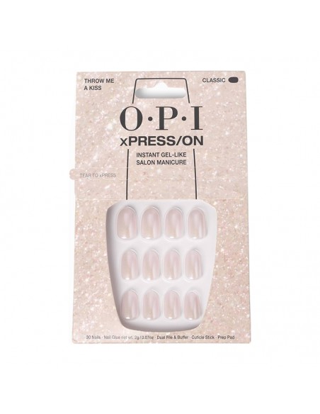OPI XPRESS ON - Classic Round - Throw Me A Kiss