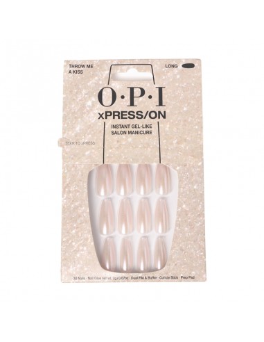 OPI XPRESS ON - Long Coffin - Throw Me A Kiss