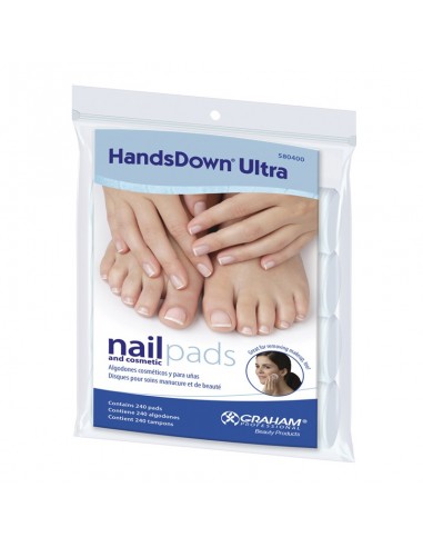Graham Beauty HandsDown Ultra Nail And Cosmetic Pads