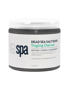 BCLspa - Tingling Charcoal Dead Sea Salt Soak - 454g