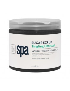 BCLspa - Tingling Charcoal Sugar Scrub - 454g