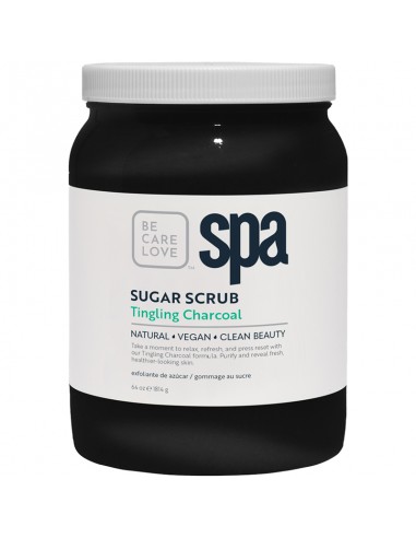 BCLspa - Tingling Charcoal Sugar Scrub - 1814g