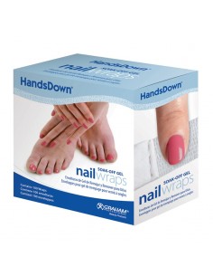 Graham Beauty HandsDown Soak-Off Gel Nail Wraps 100pc