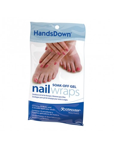 Graham Beauty HandsDown Soak-Off Gel Nail Wraps 10pc