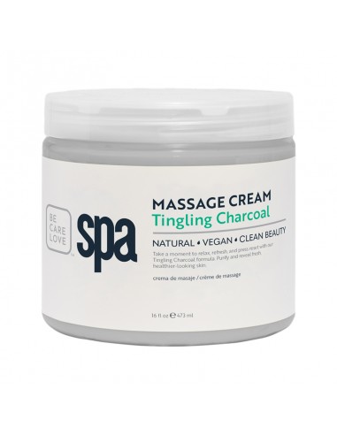 BCLspa - Tingling Charcoal Massage Cream - 473ml