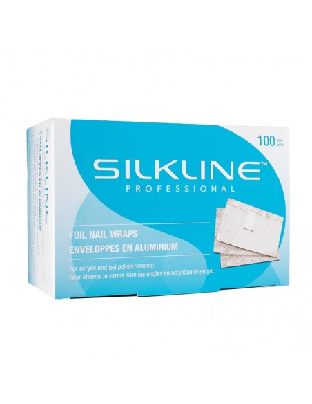 SilkLine Foil Nail Wraps 100pc
