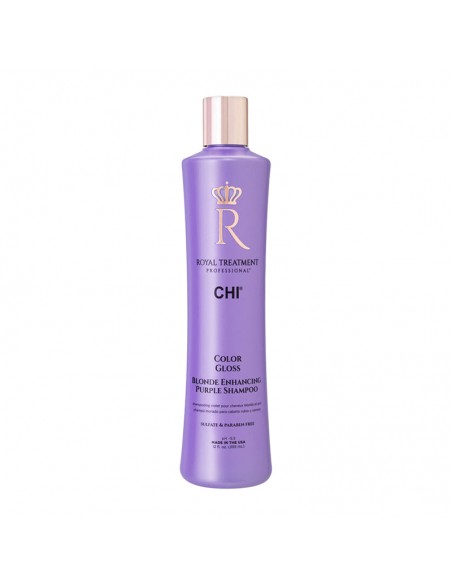 CHI Royal - Color Gloss - Blonde Enhancing Purple Shampoo - 355ml