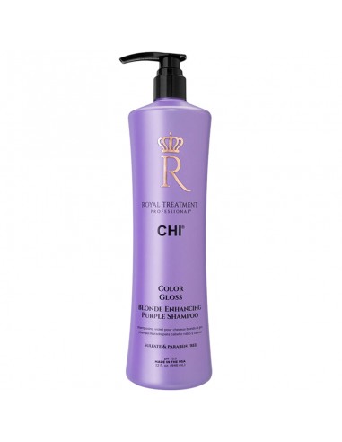 CHI Royal - Color Gloss - Blonde Enhancing Purple Shampoo - 946ml