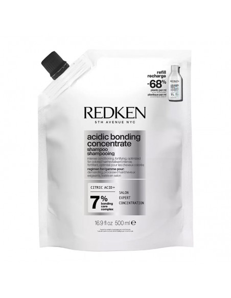 Redken - Acidic Bonding Concentrate - Shampoo Refill - 500ml