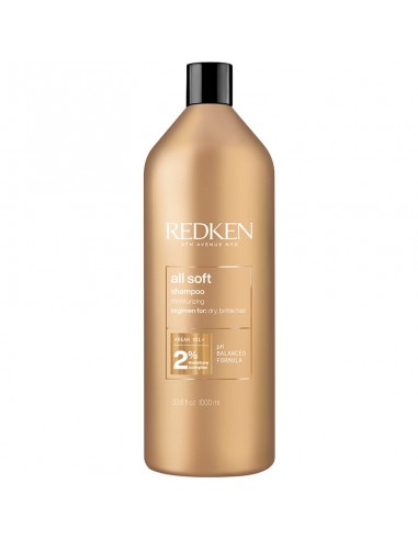 Redken - All Soft - Shampoo - 1000ml