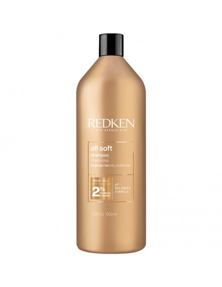 Redken - All Soft - Shampoo - 1000ml