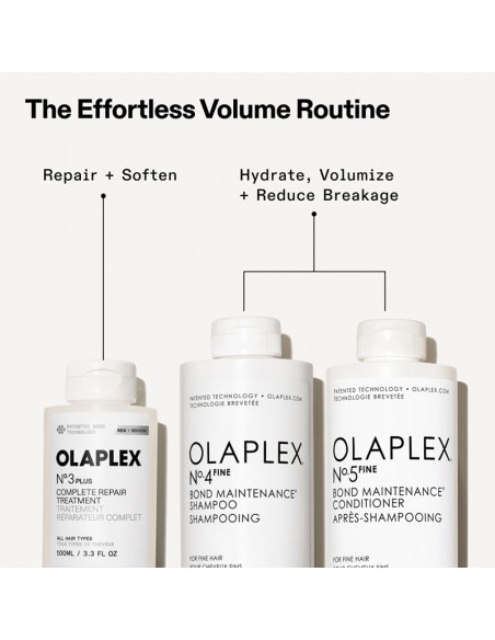 Olaplex - No. 3 Plus & No. 4 Fine & No. 5 Fine Trio