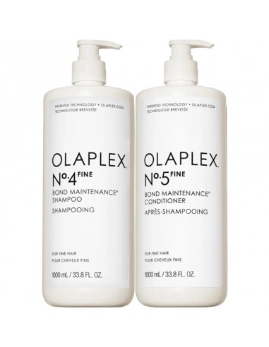 Olaplex - No. 4 Fine & No. 5 Fine Bond Maintenance Shampoo & Conditioner Duo 1000ml